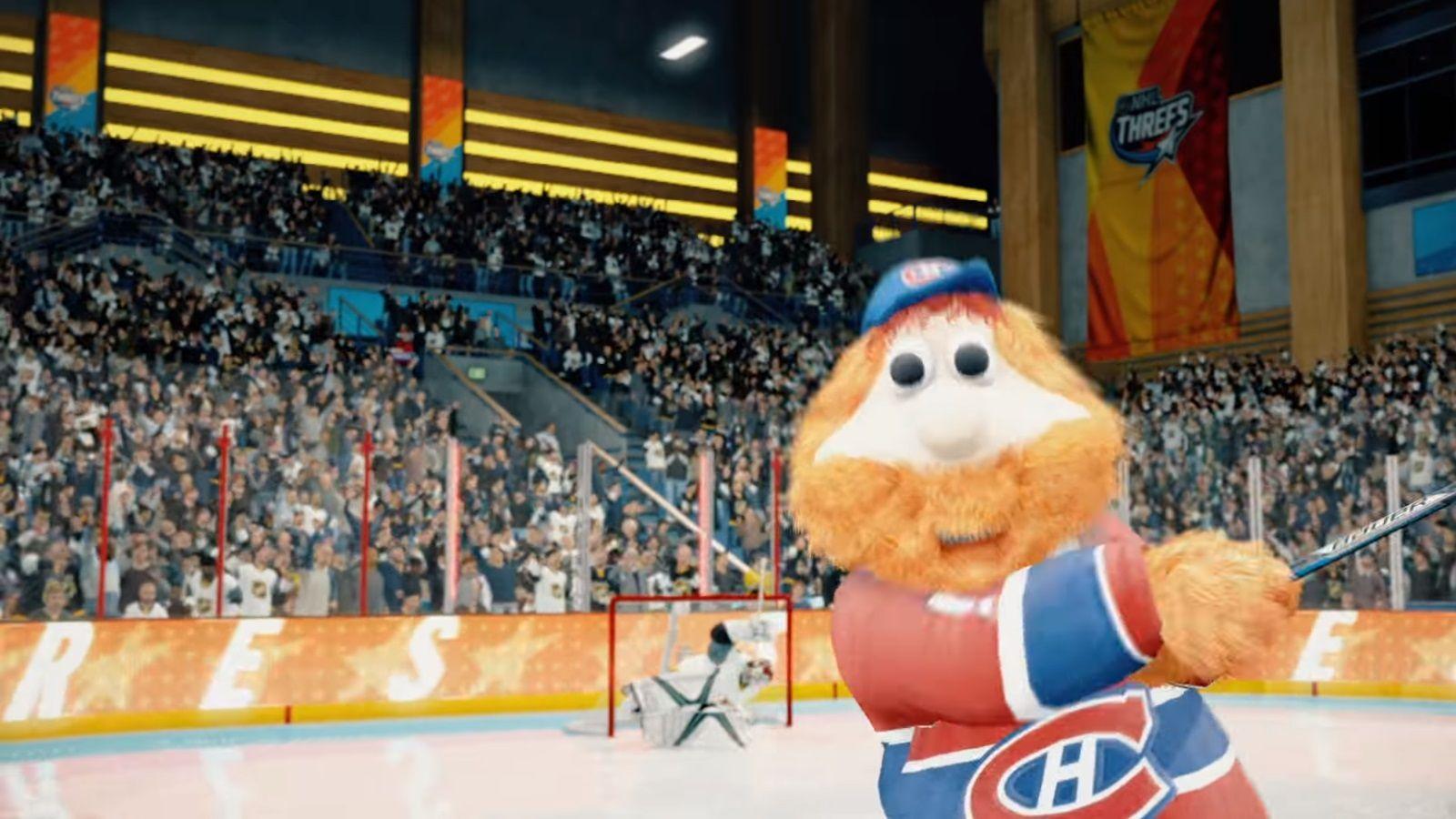 NHL 18's Threes mode looks insane, and you can use mascots