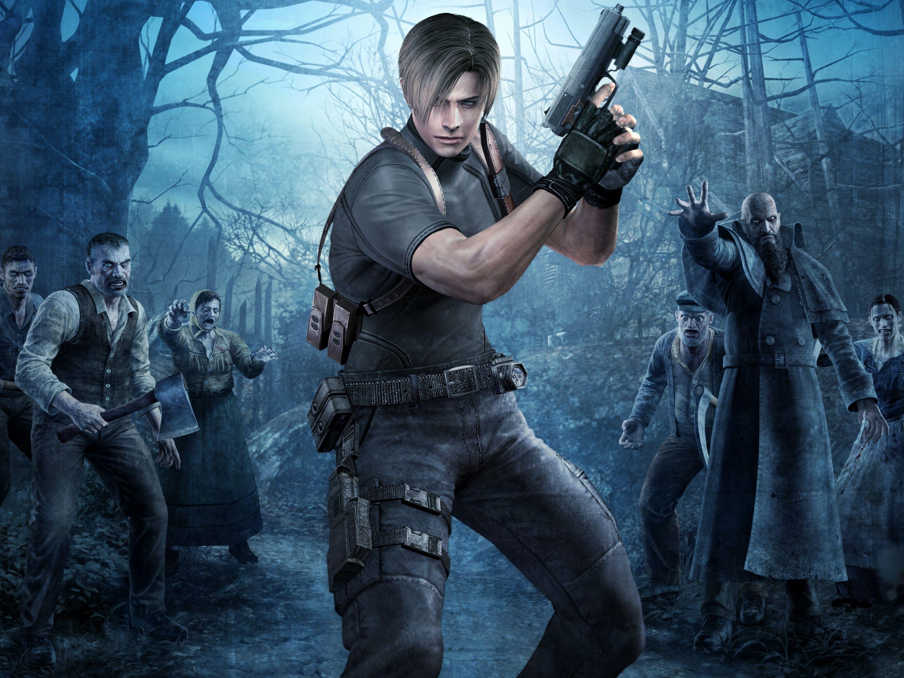 Resident Evil 4 Wallpaper: Leon and Ashley - Minitokyo