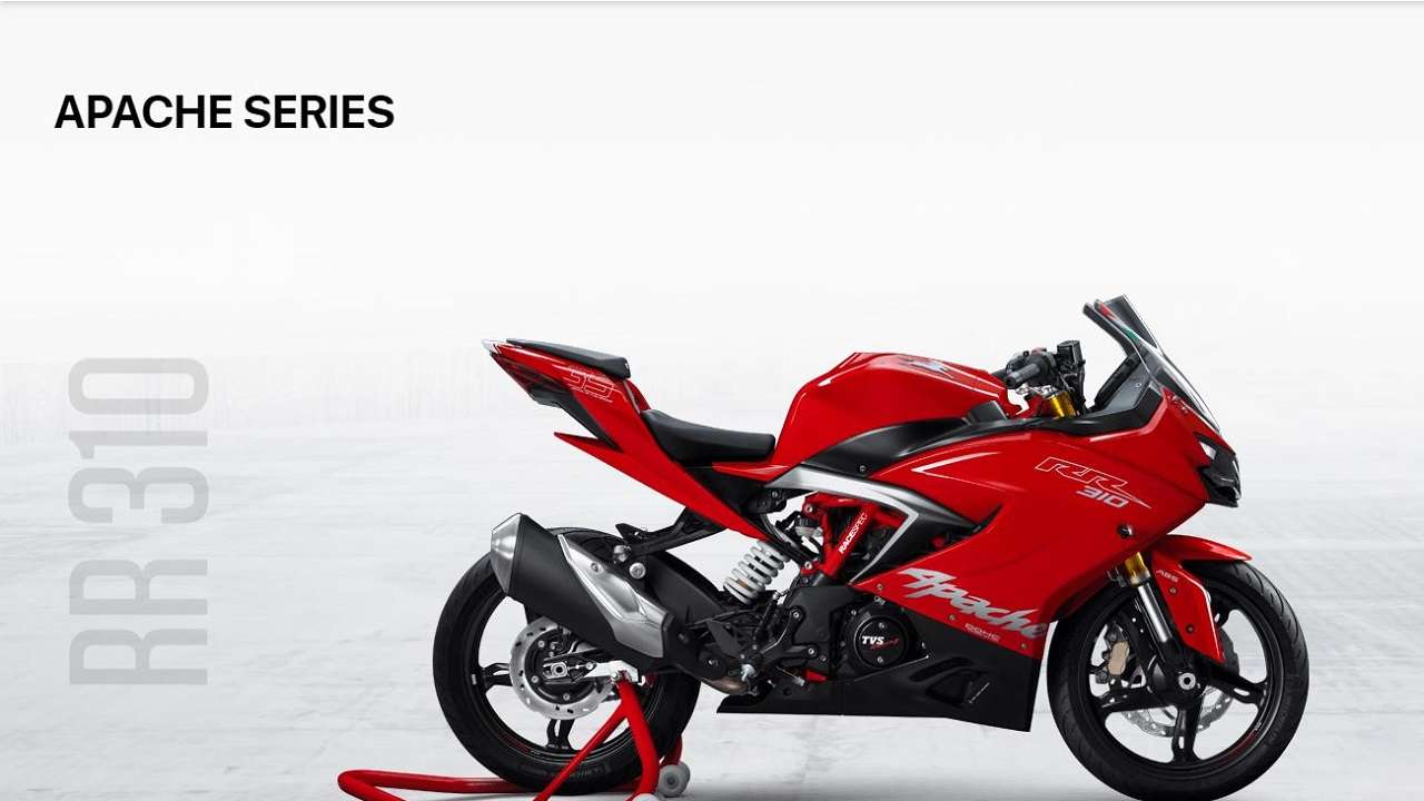 TVS launches superbike Apache RR 310 at Rs 2.05 lakh