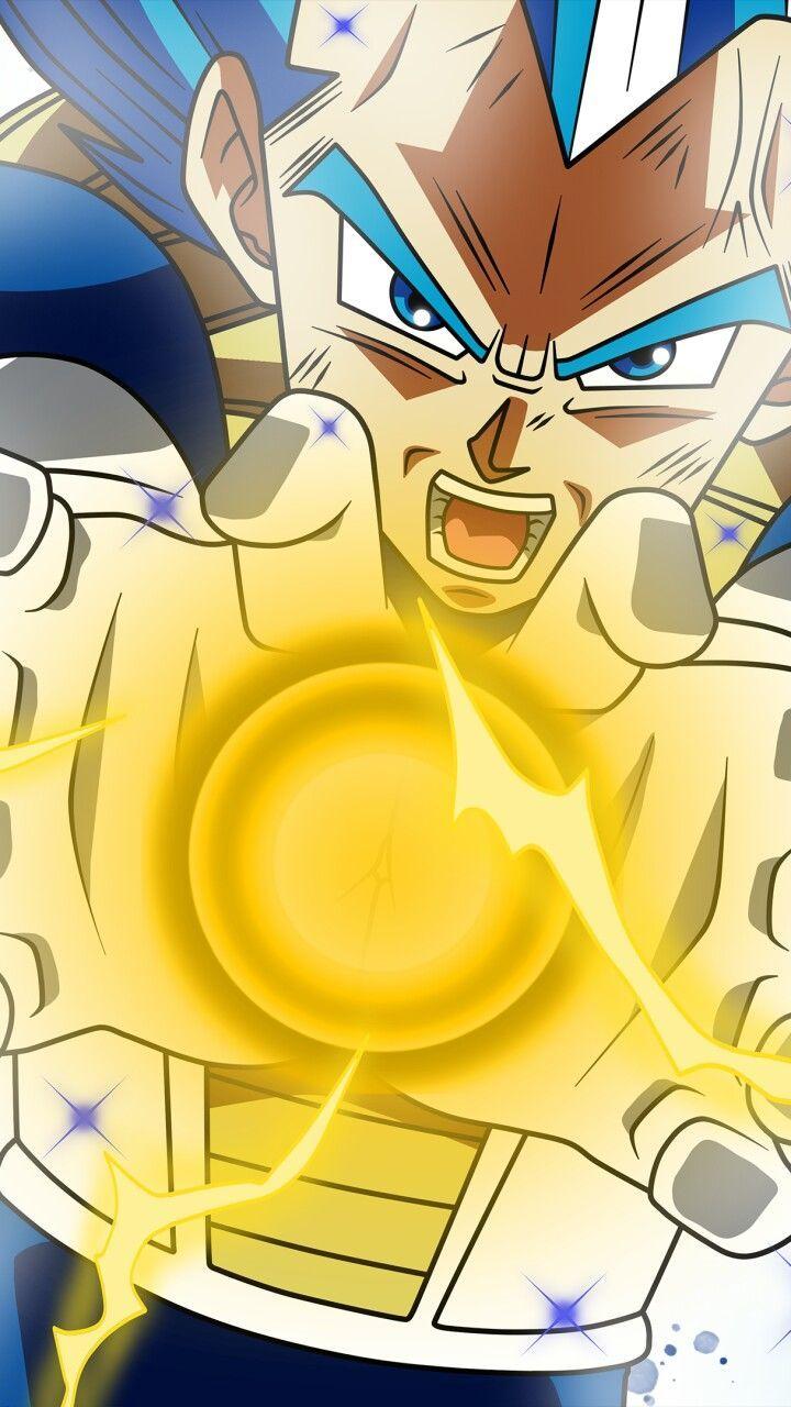 Download Vegeta Unleashes His Final Flash Wallpaper