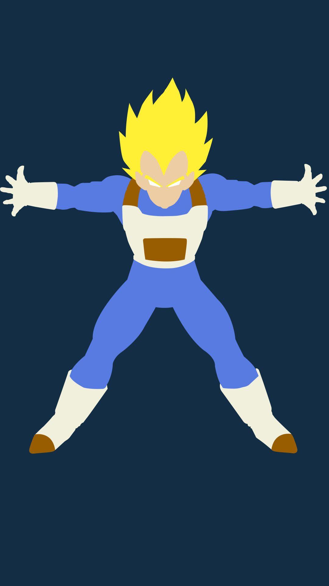 Vegeta iPhone Wallpaper