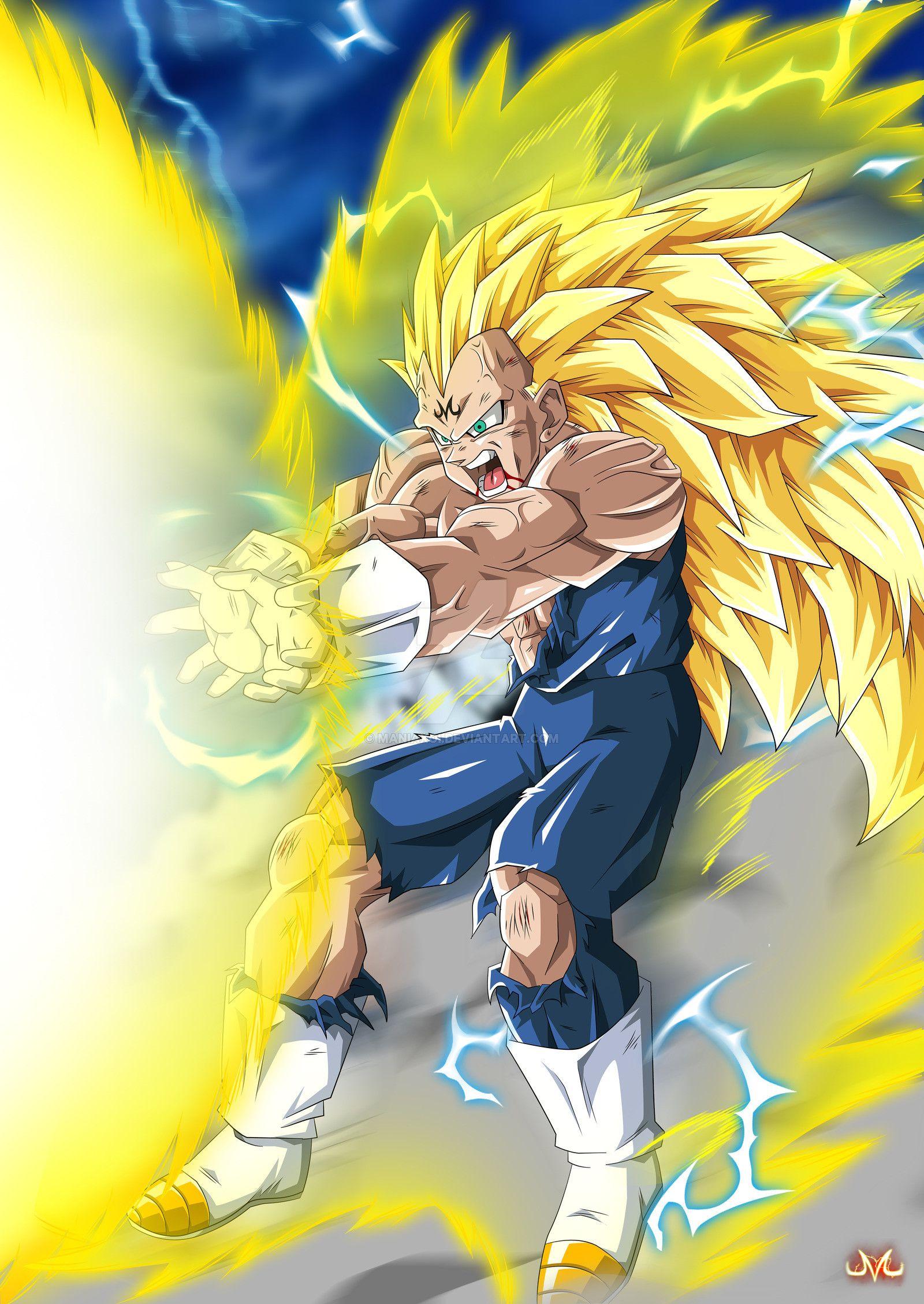 Majin Vegeta 3D Wallpapers - Wallpaper Cave