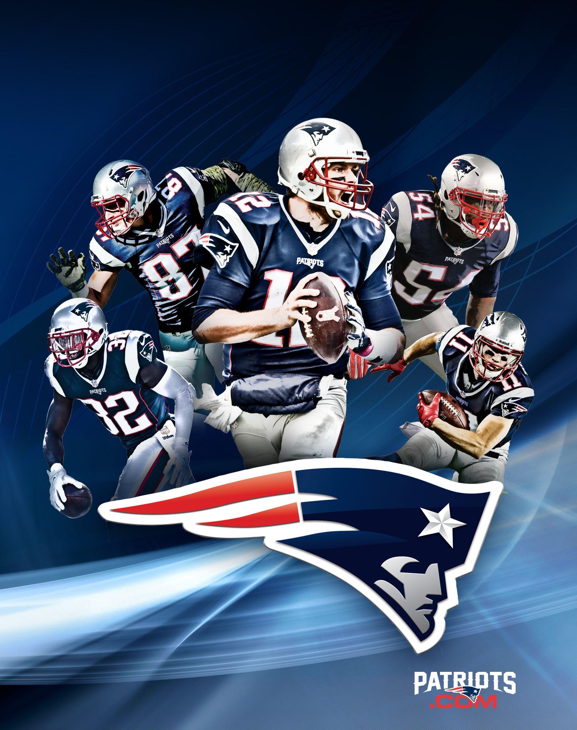 Official website of the New England Patriots iPhone Wallpapers Free Download