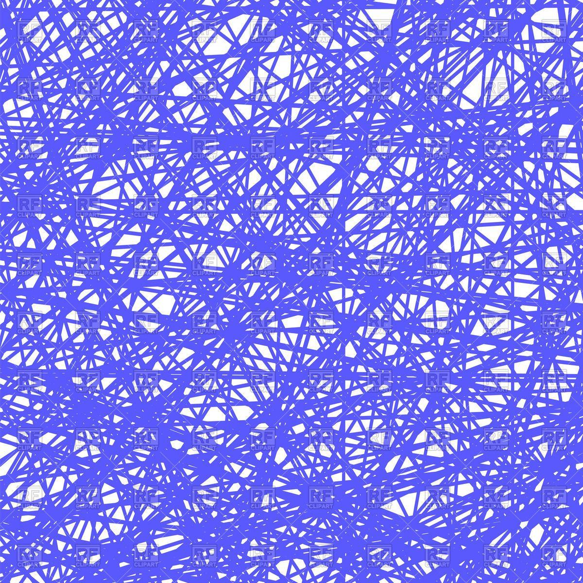 Blue doodle background Vector Image