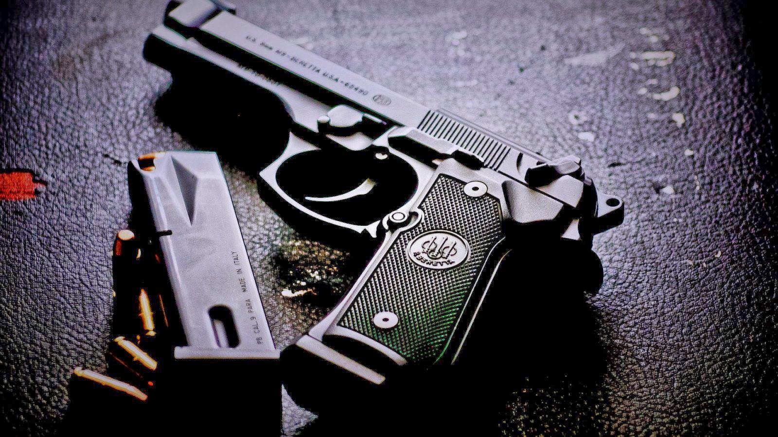 Download Beretta M9 HD Wallpaper. Download HD Wallpaper