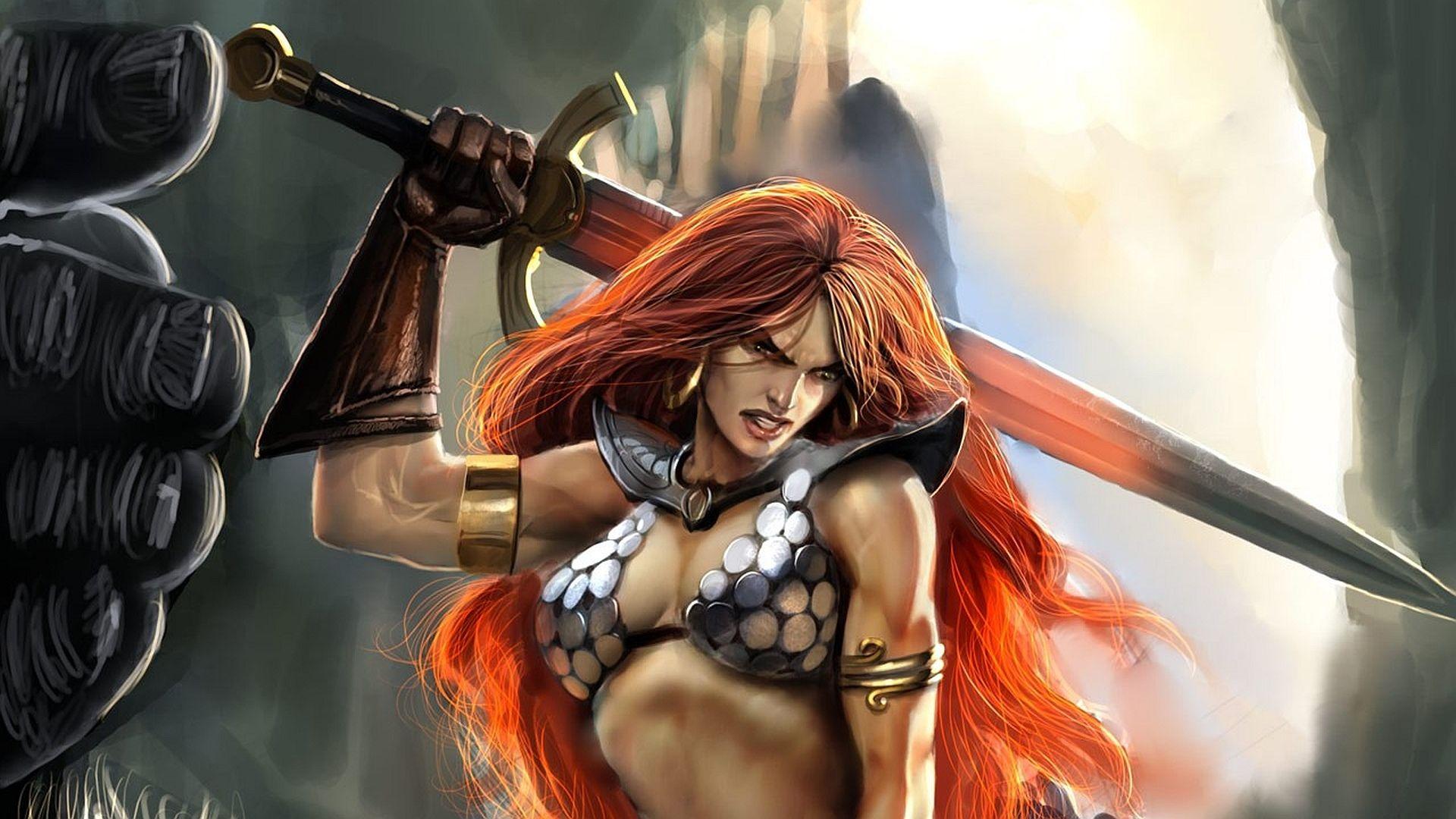 Red Sonja image Red Sonja HD wallpaper and background photo