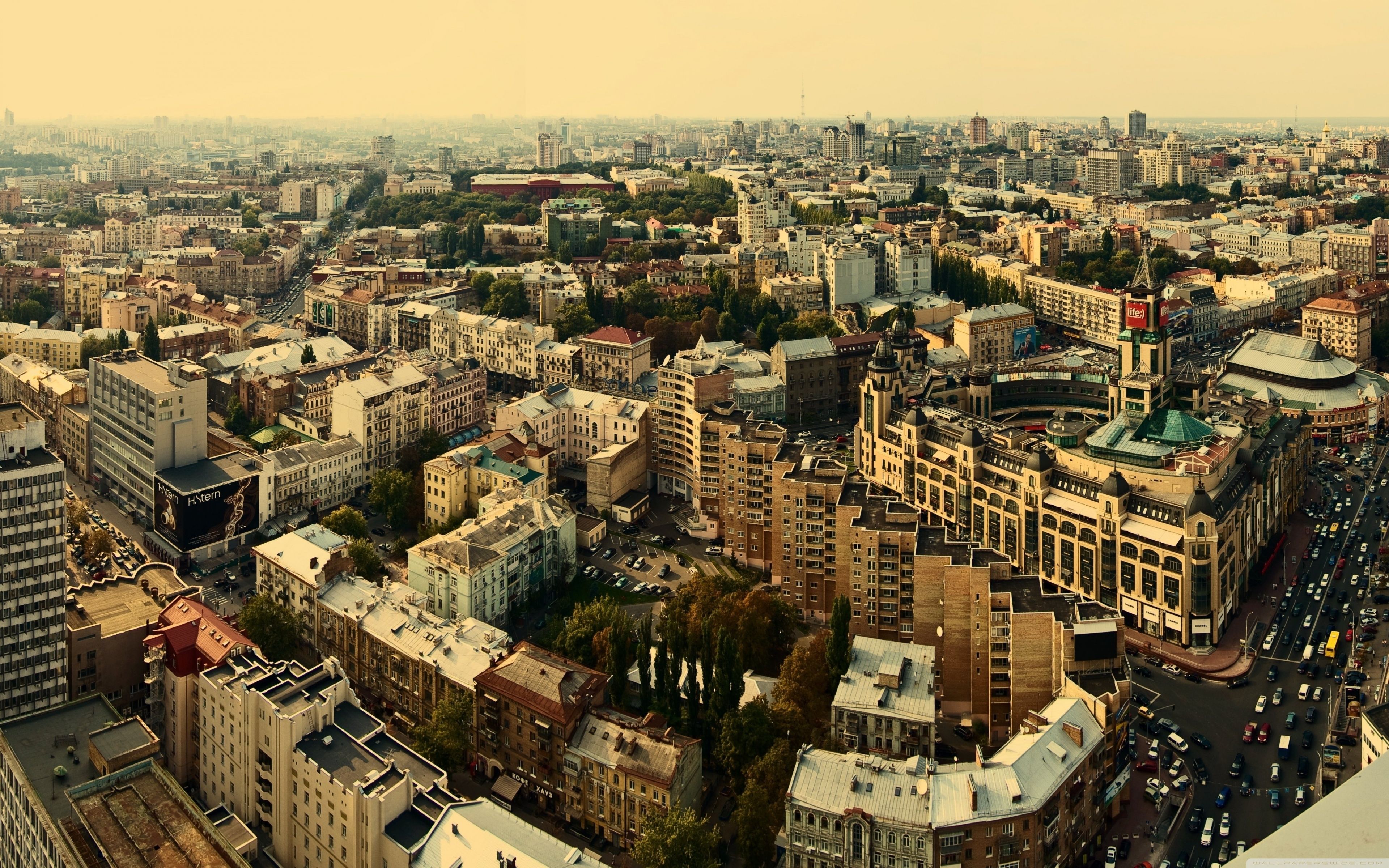 Kiev Panorama ❤ 4K HD Desktop Wallpapers for