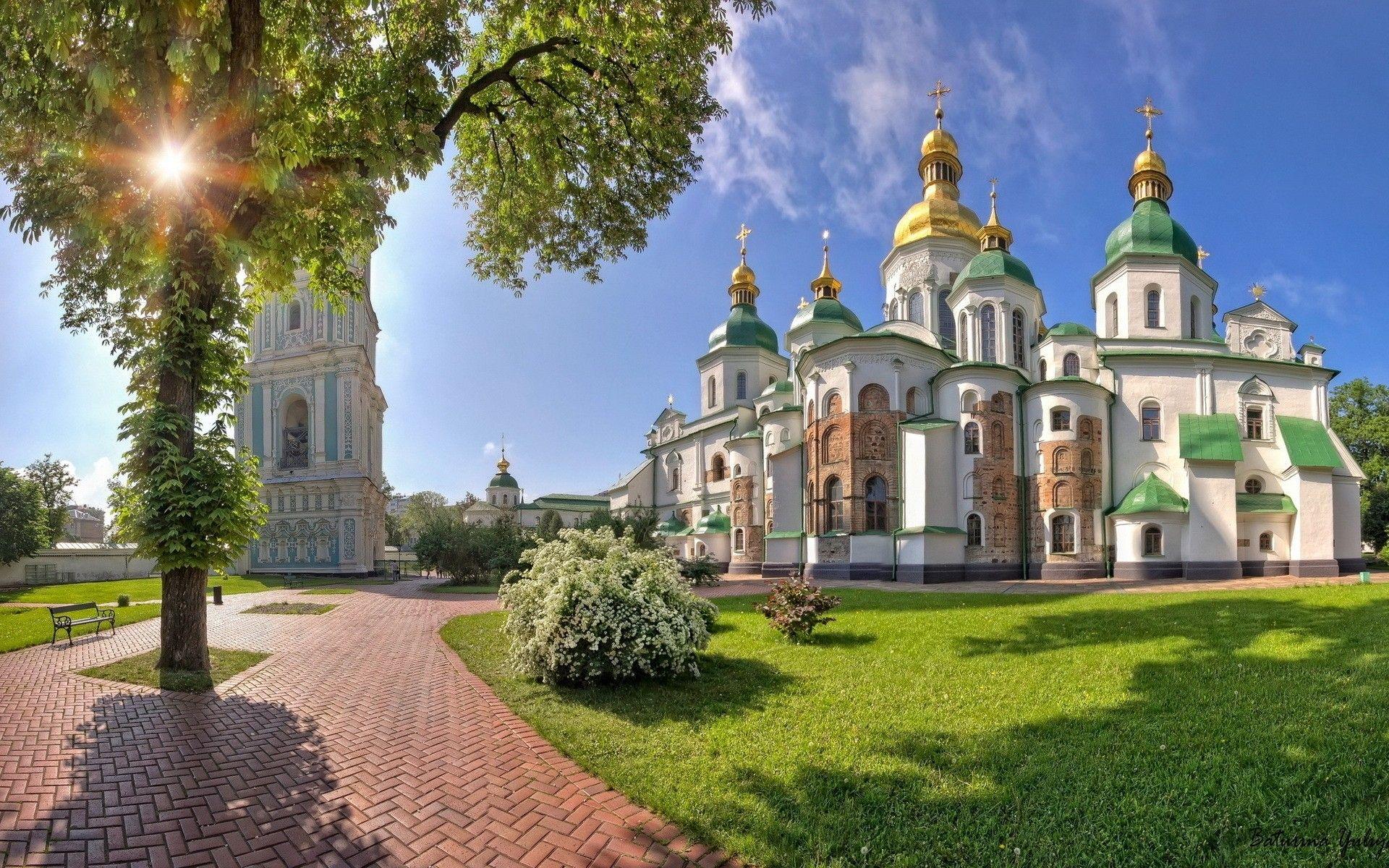 Saint Sophia Cathedral Kiev. Android wallpapers for free