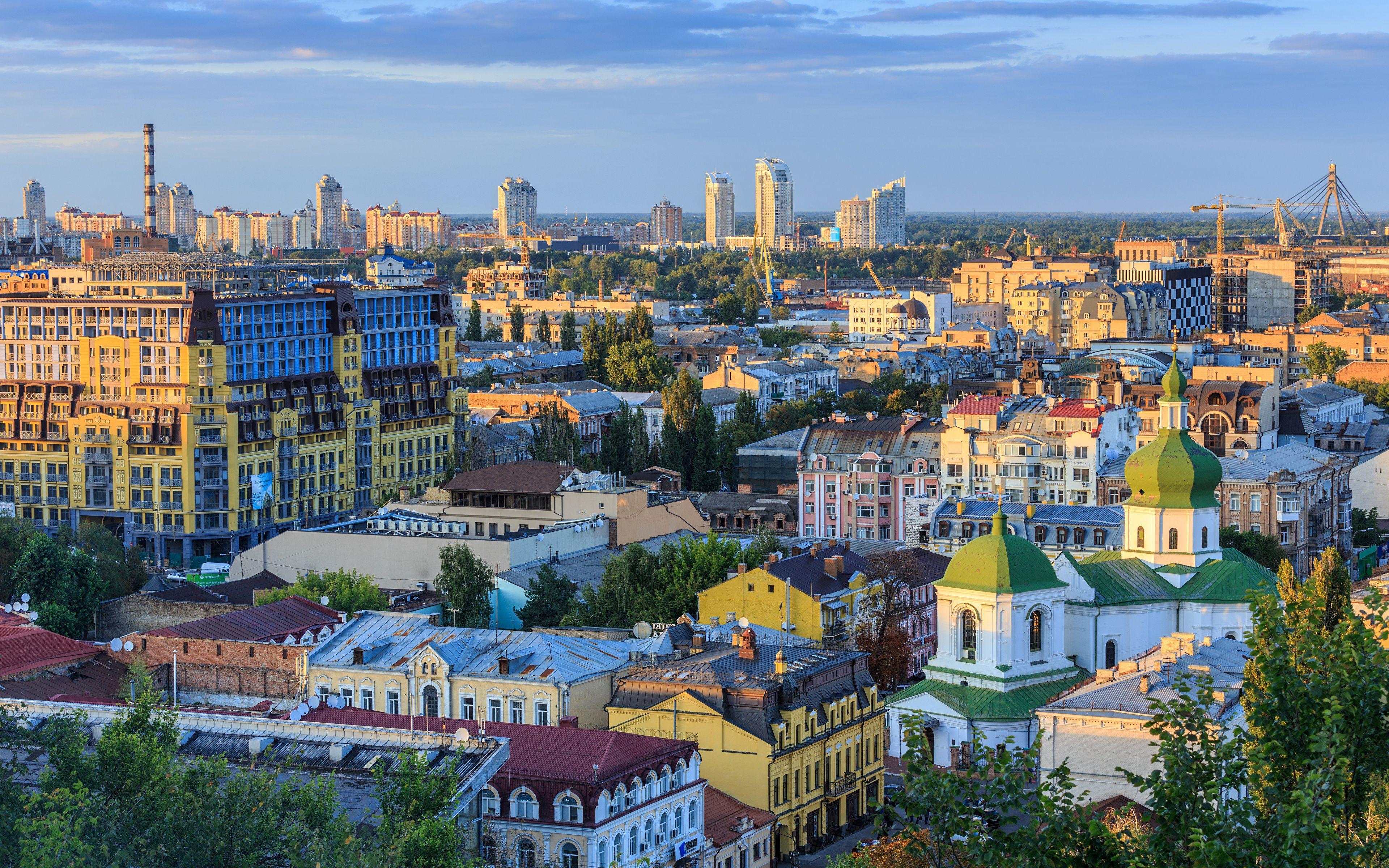 Image Kiev Ukraine Cities Building 3840x2400