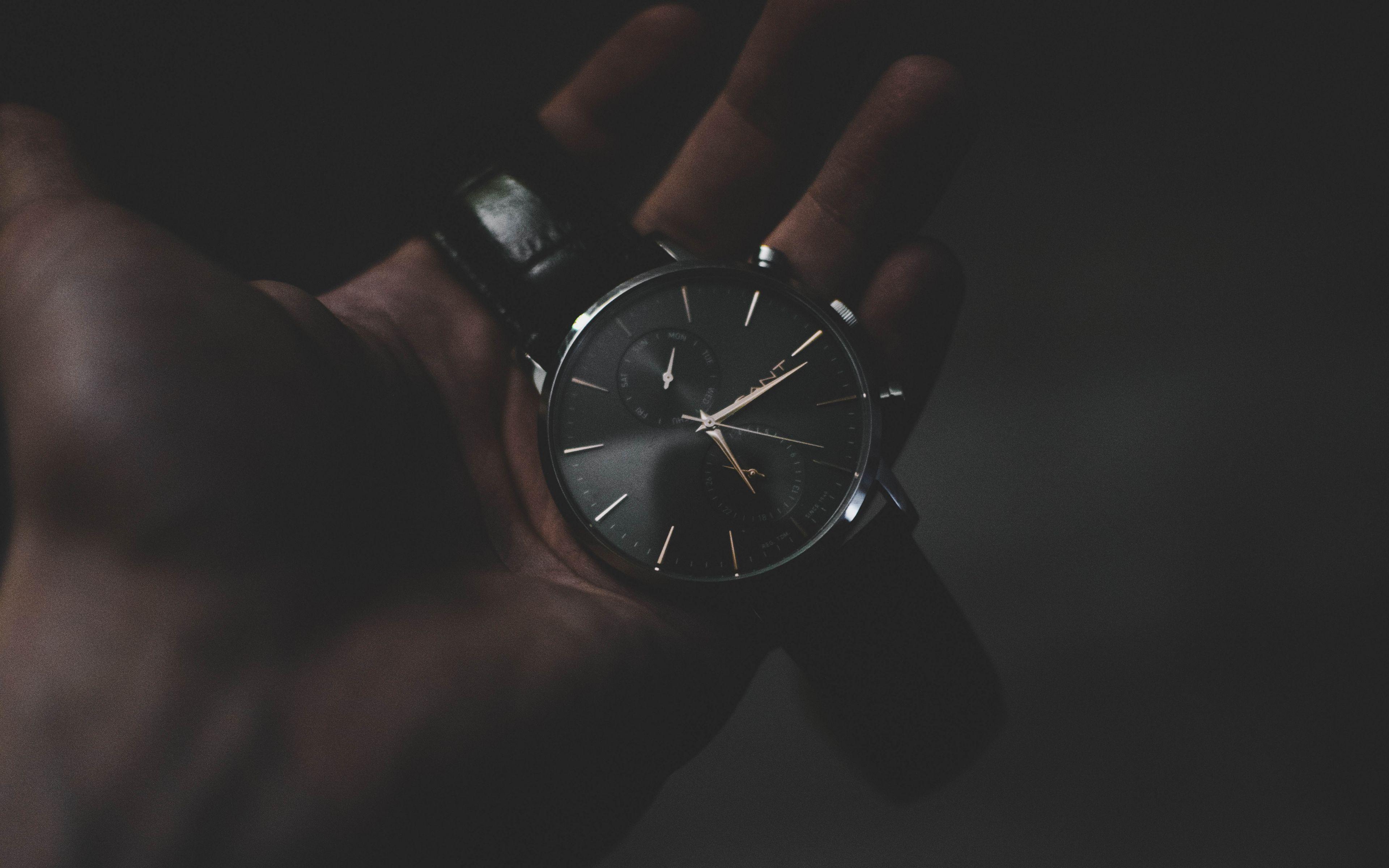 ScreenBeauty. wrist watch, dial, hand