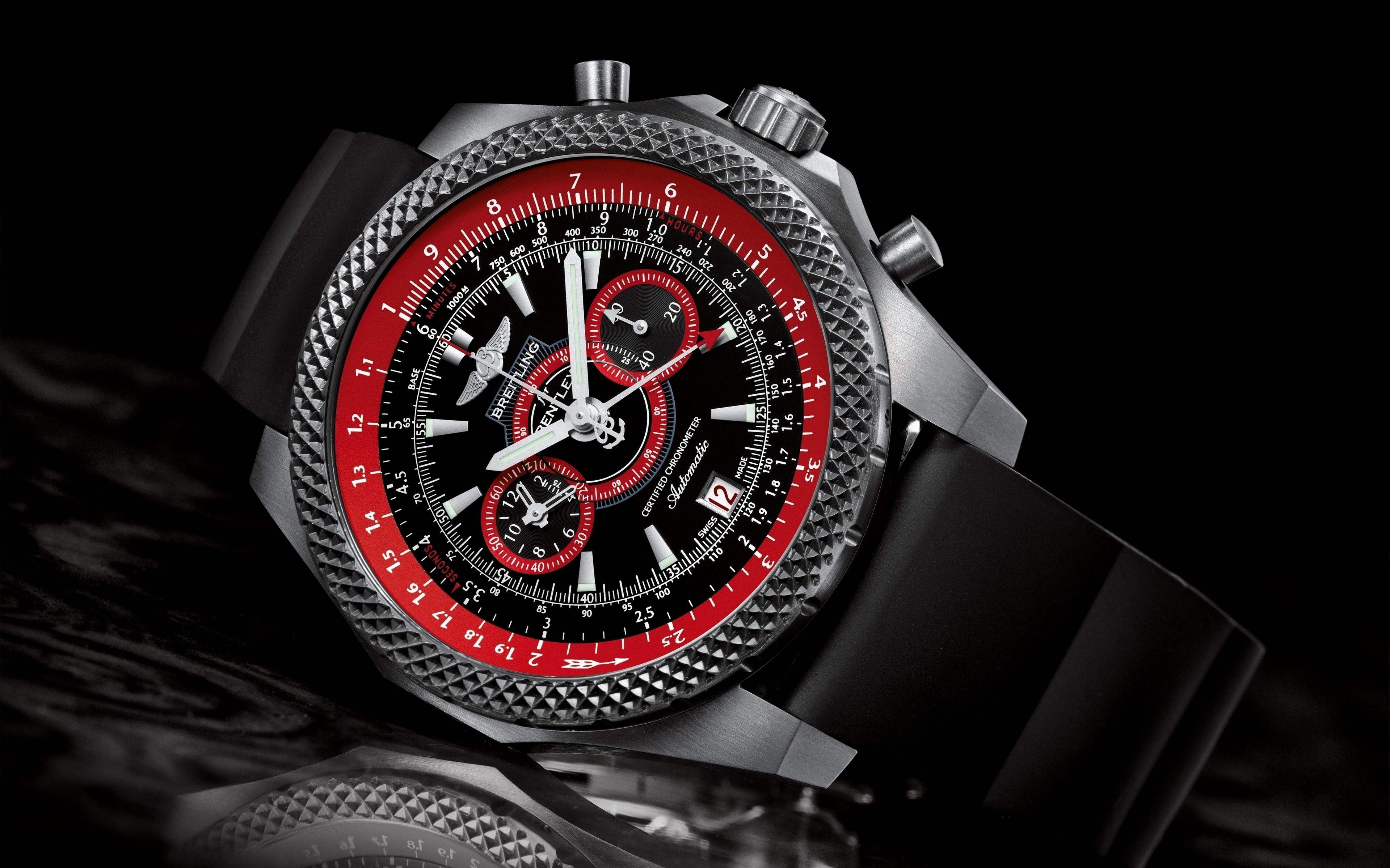 Download wallpaper 3840x2400 supersport, breitling, watches