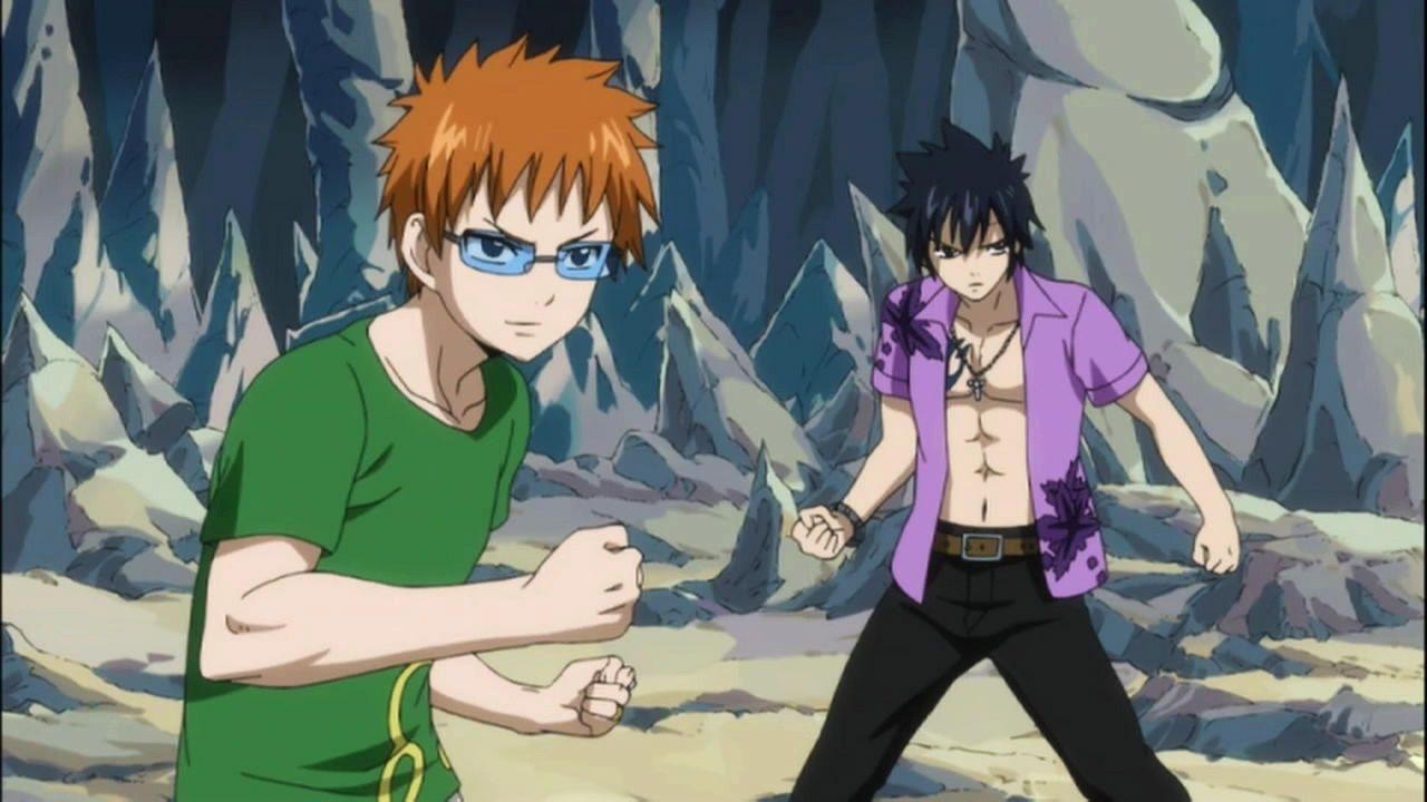 Fairy Tail image Loke and Gray HD wallpaper and background photo