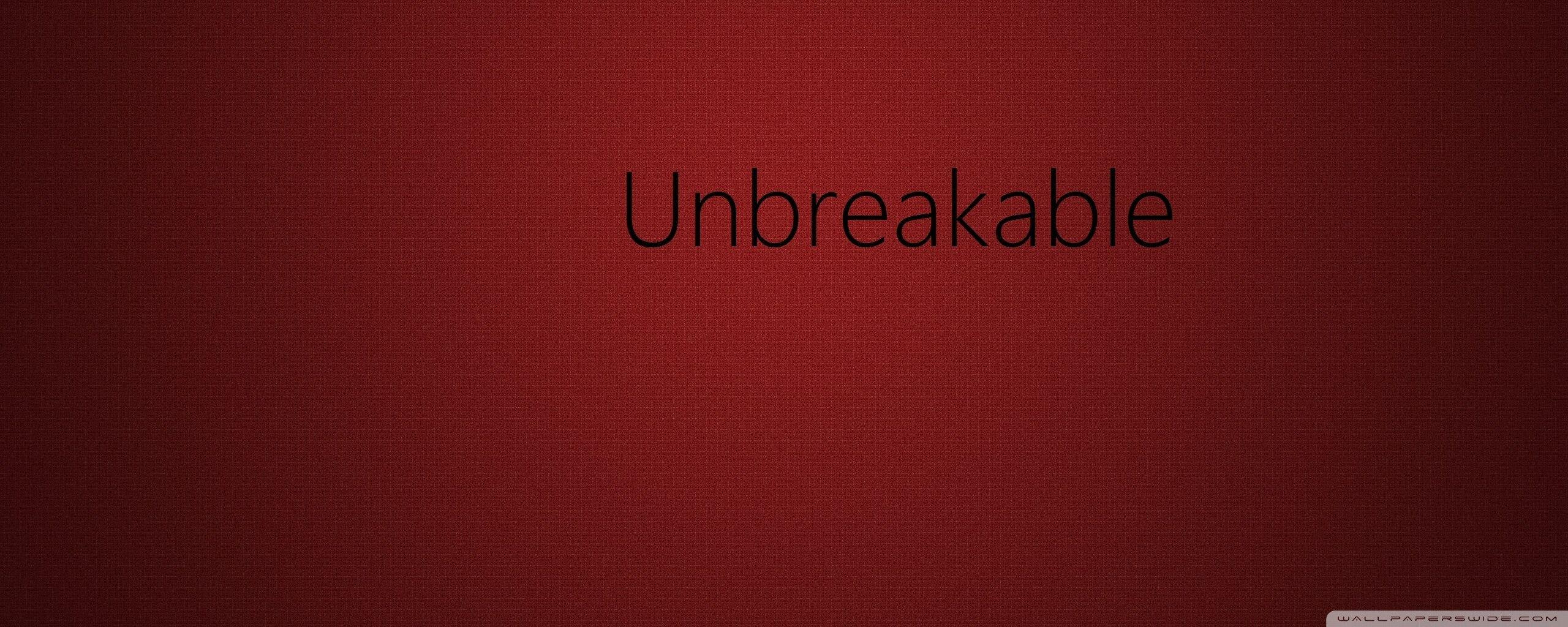 Unbreakable ❤ 4K HD Desktop Wallpaper for 4K Ultra HD TV