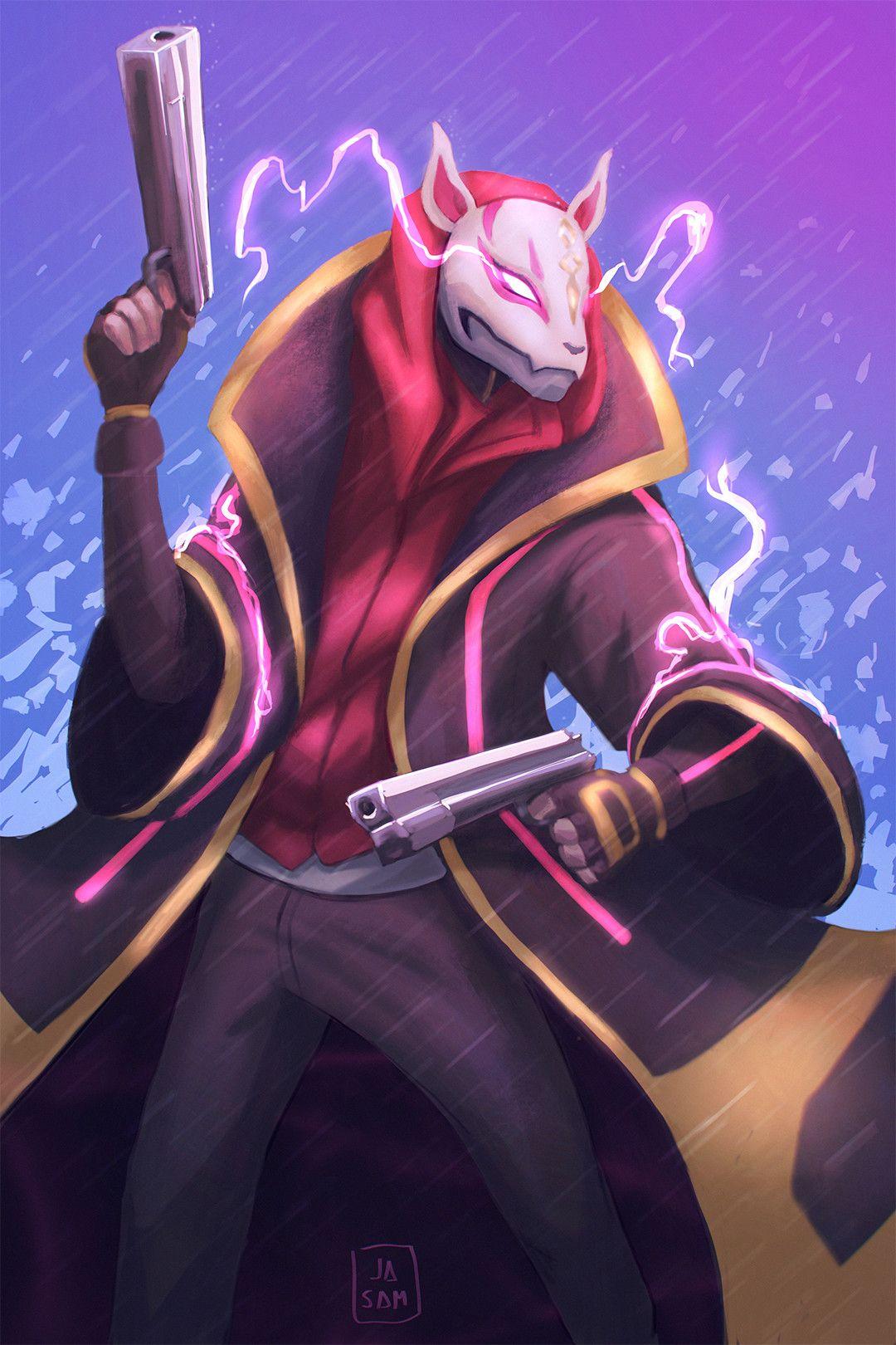 Fortnite Drift iPhone Background