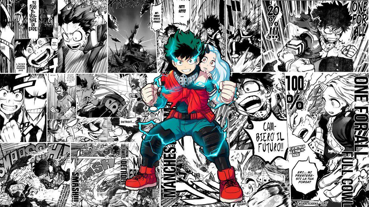 Midoriya Izuku (Deku) Manga Wallpaper
