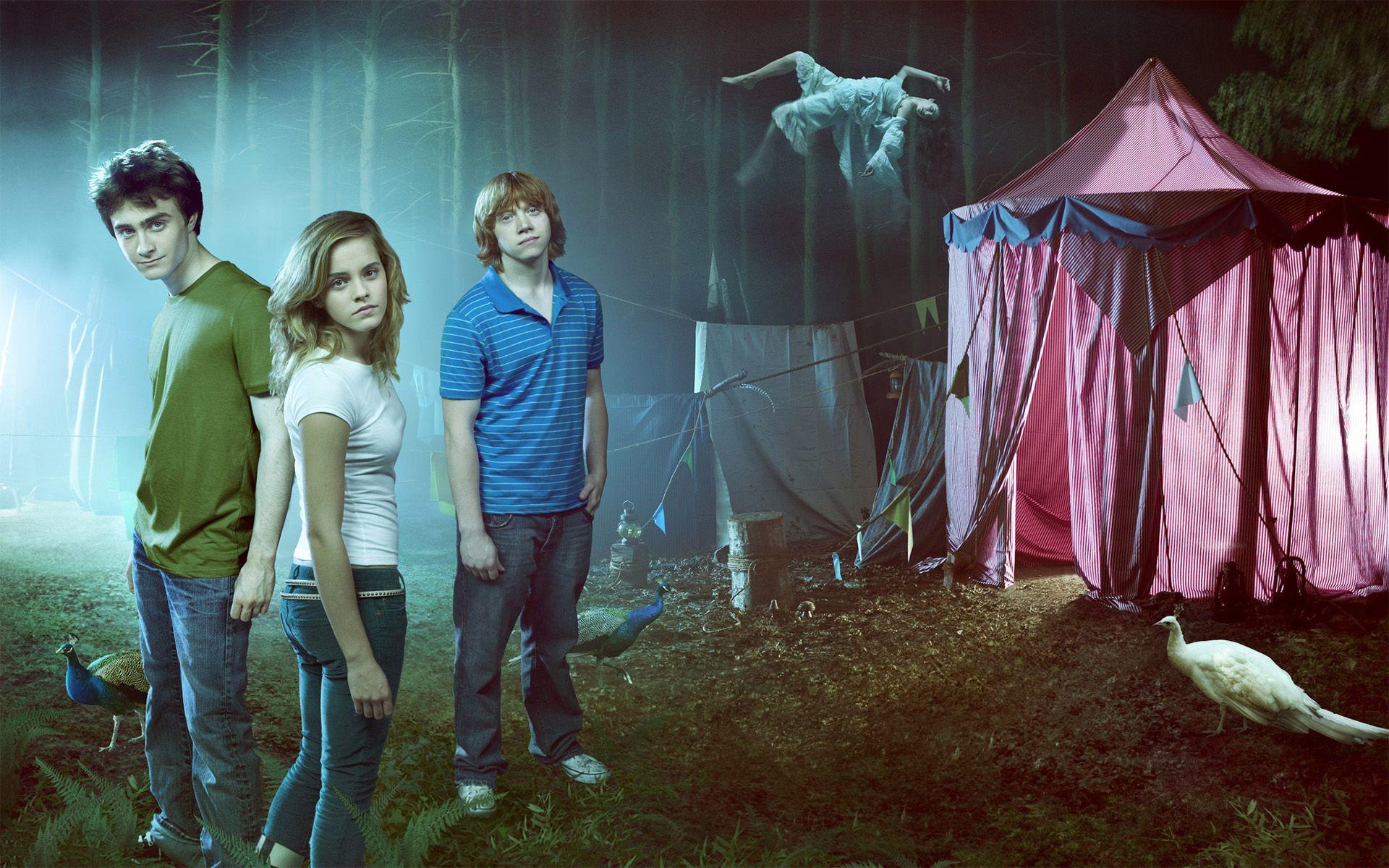 Hermione Granger, #Ron Weasley, #Emma Watson, #Harry Potter, #tent