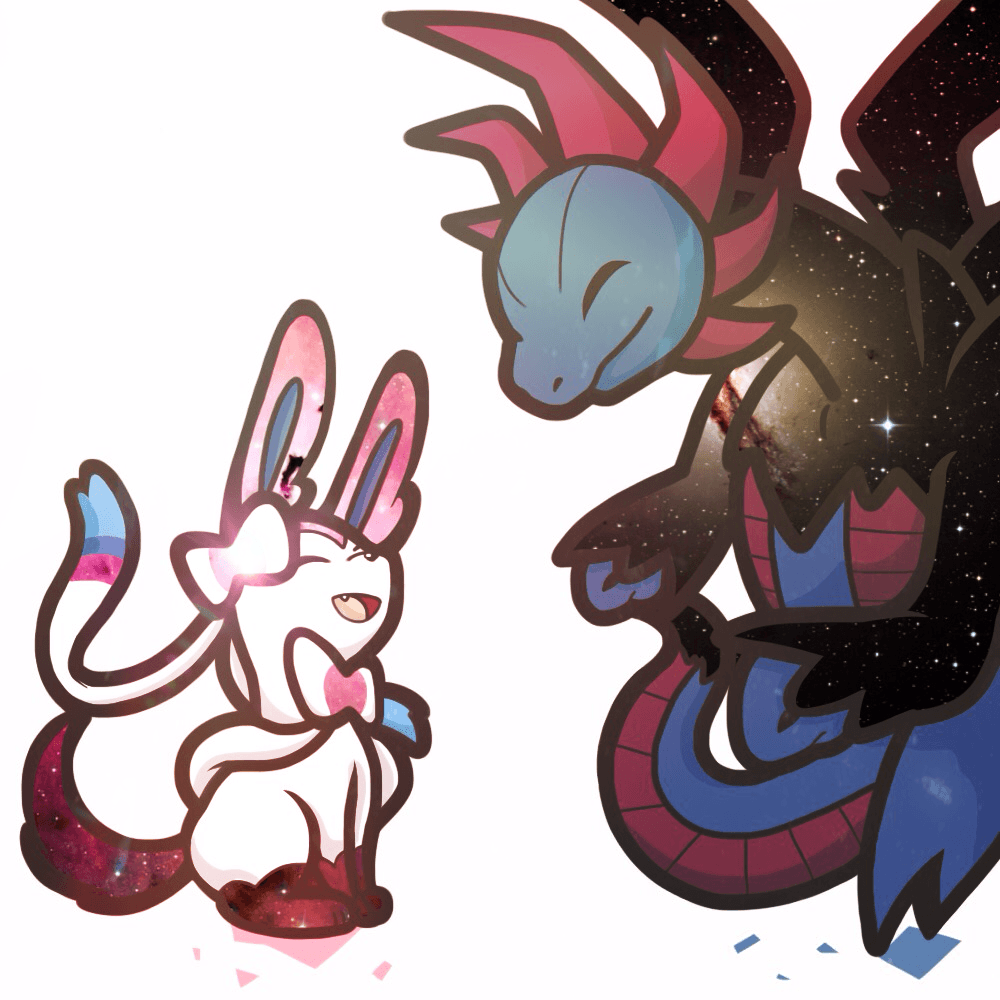 Request Batch: Hydreigon & Sylveon. Pokécharms