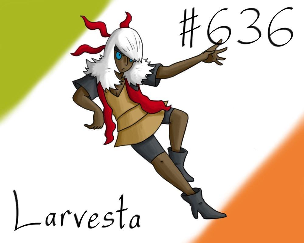 Pokemon Gijinka Project 636 Larvesta