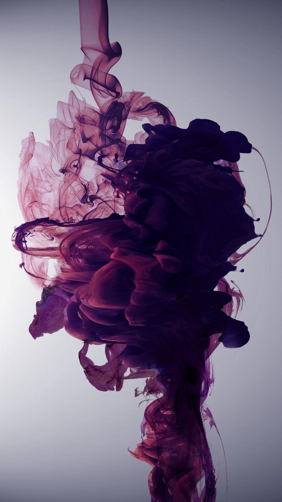 HD Purple Liquid Wallpaper For iPhone iPhone Wallpaper