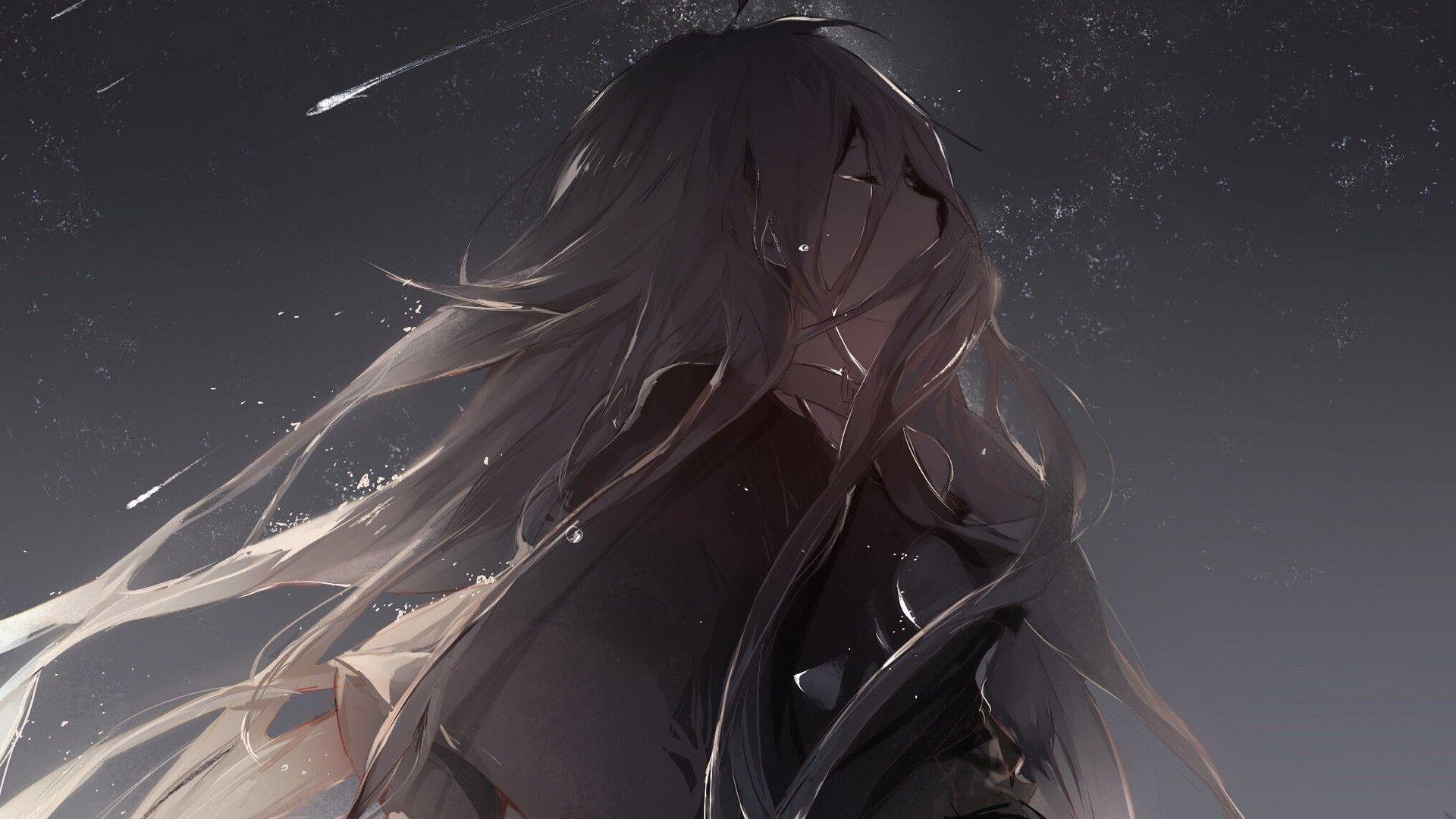 100+] Sad Crying Anime Wallpapers