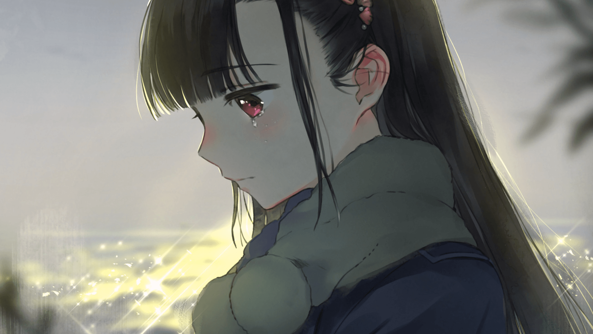 Sad Crying Anime Girl
