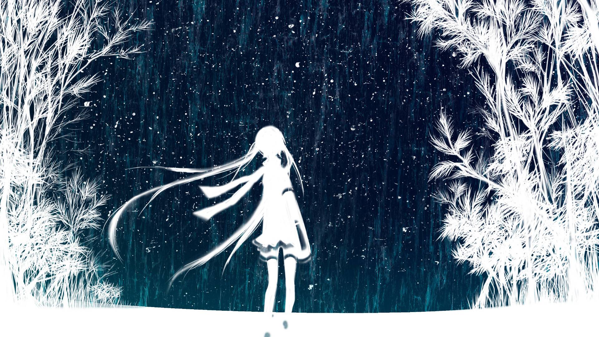 Snow Anime Wallpaper HD Download Free