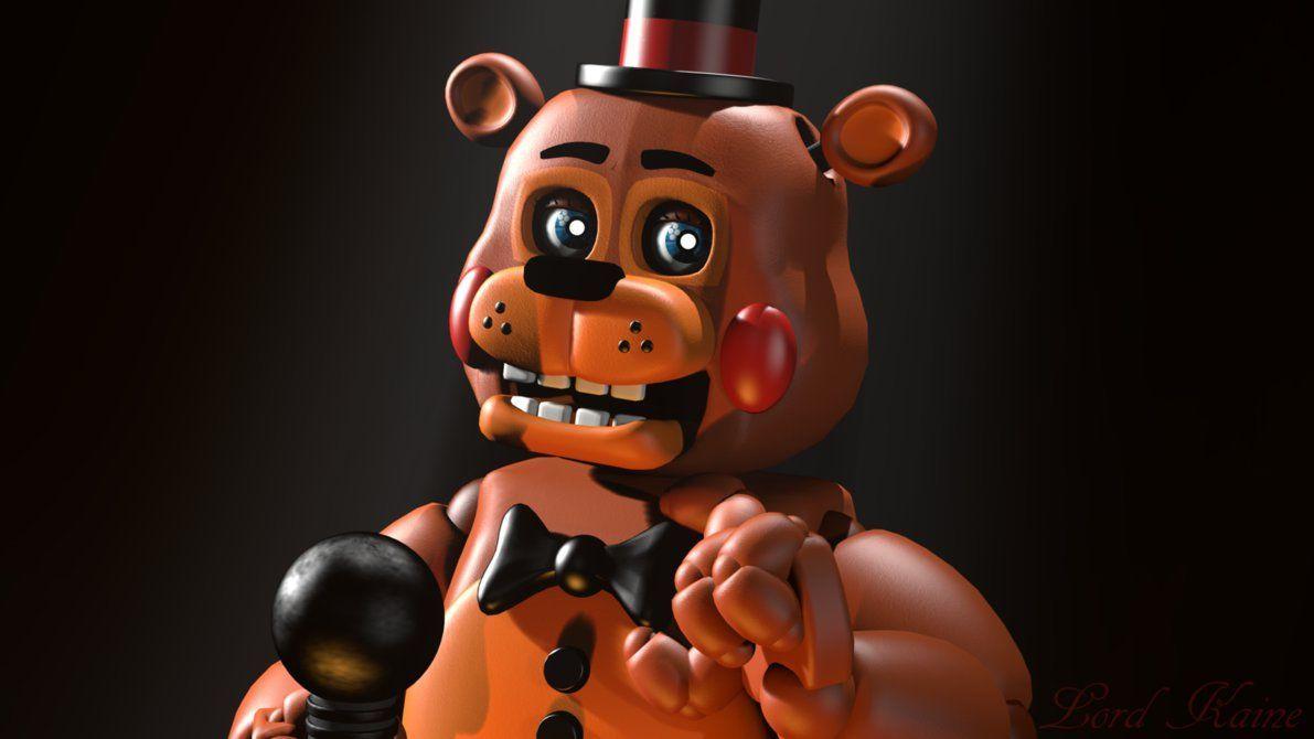 Toy Freddy Wallpaper By Lord Kaine. Foxy Wallpaper, Freddy, Cool Wallpaper 4k