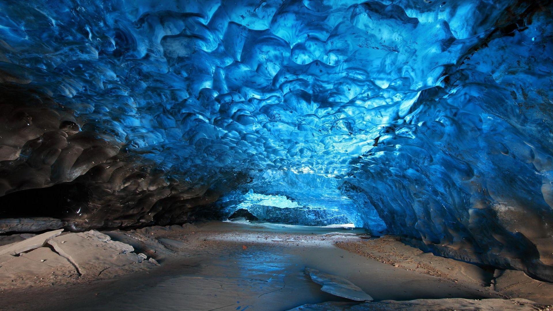 Ice Cave Wallpaper. Image Wallpaper