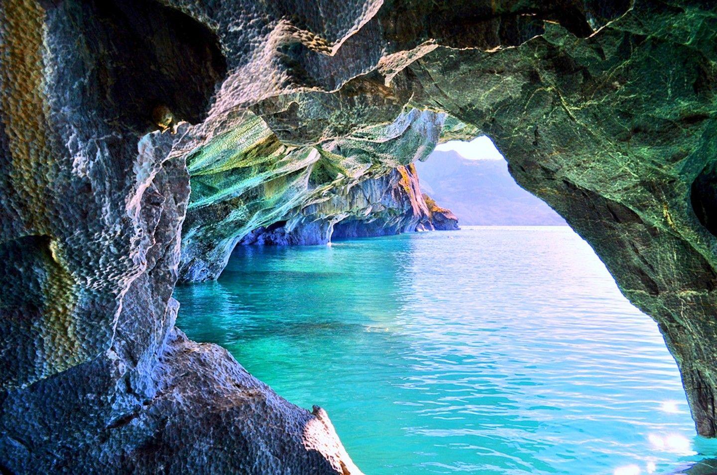 Lakes: Beautiful Chile Turquoise Inside Carrera Lake Cave Patagonia