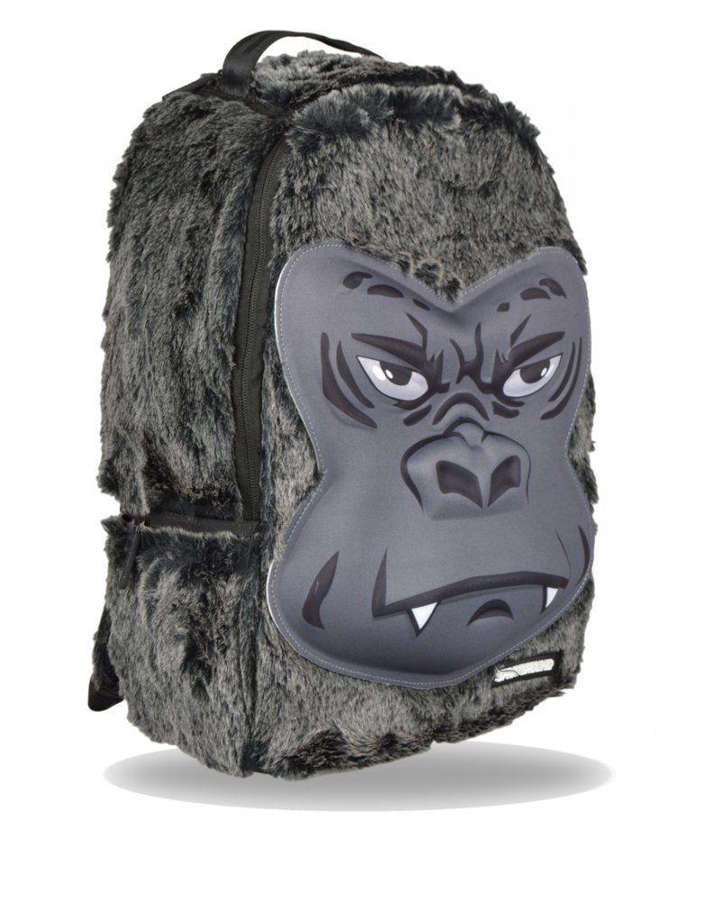 Sprayground Gorilla Fur Deluxe Backpack. backpacks