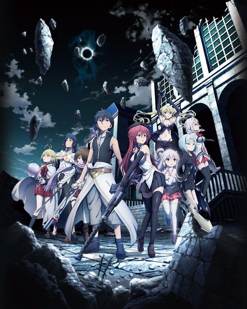 Trinity Seven Anime Movie Title, Visual, Character Designs