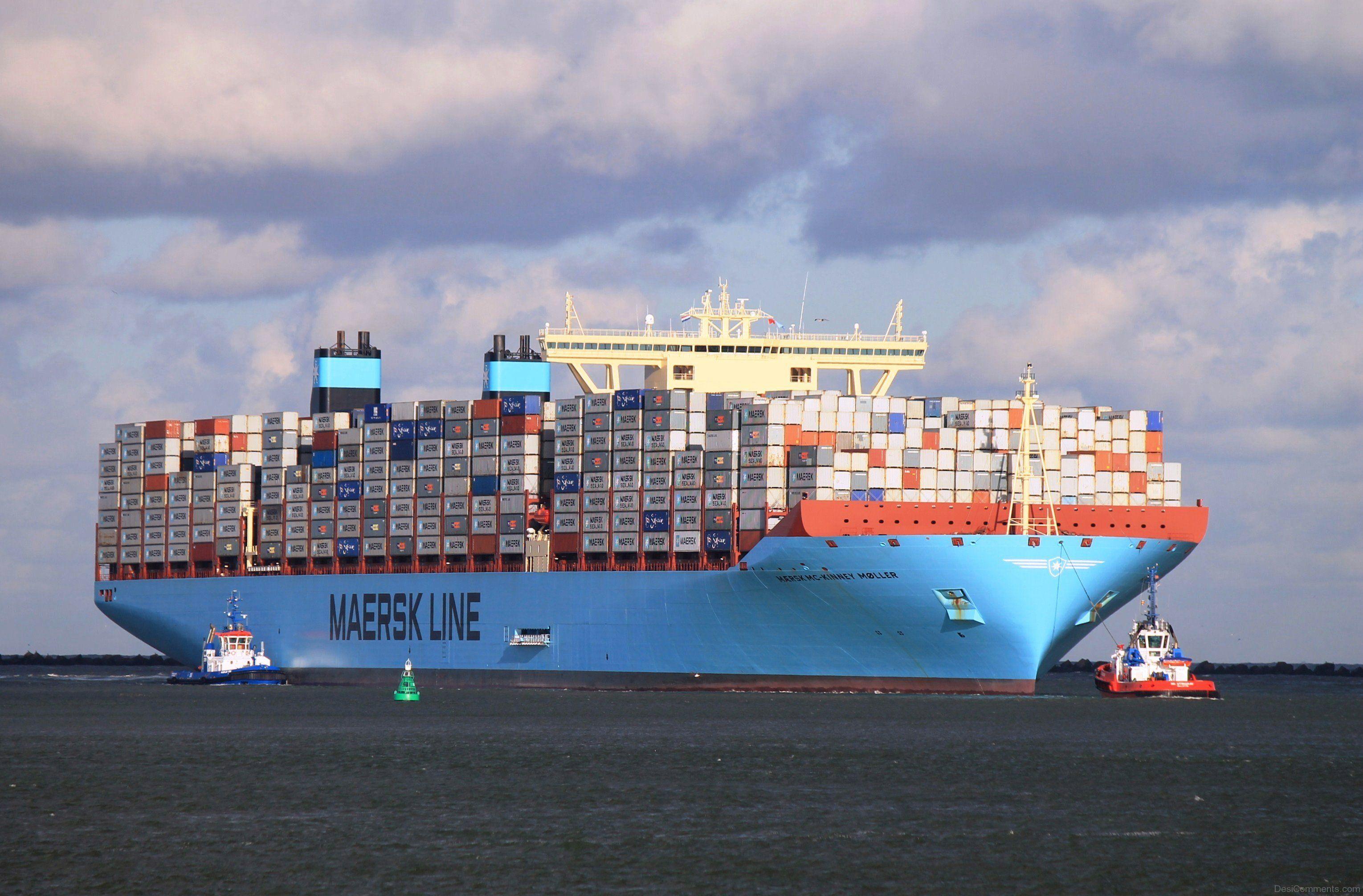 Maersk Line Cargo Ship Wallpaper