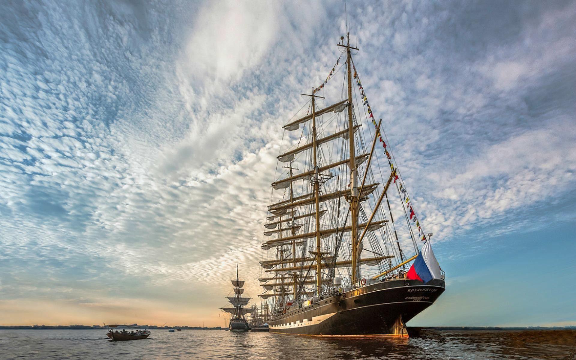 Tall Ships Wallpaper