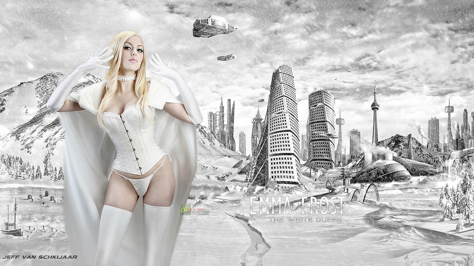 EMMA Frost Wallpaperfree Download Emma Frost Wallpaper 1920x1080 PIC