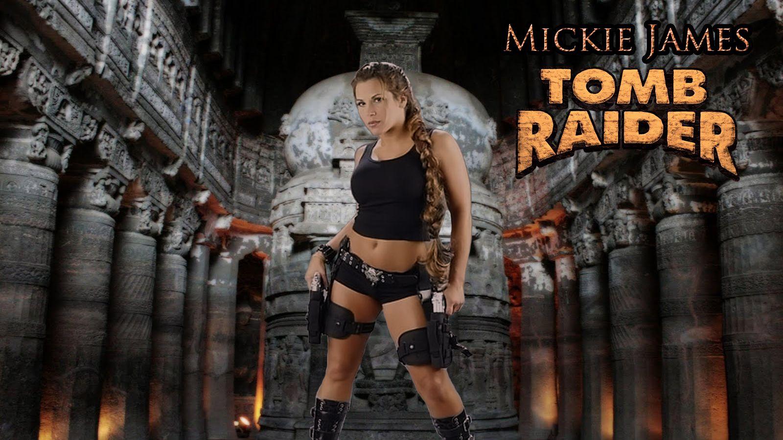 Mickie James Tomb Raider wp
