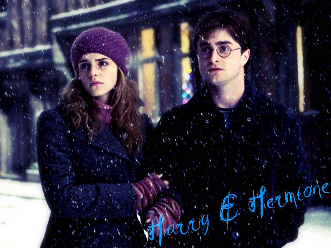 harry and hermione wallpaper