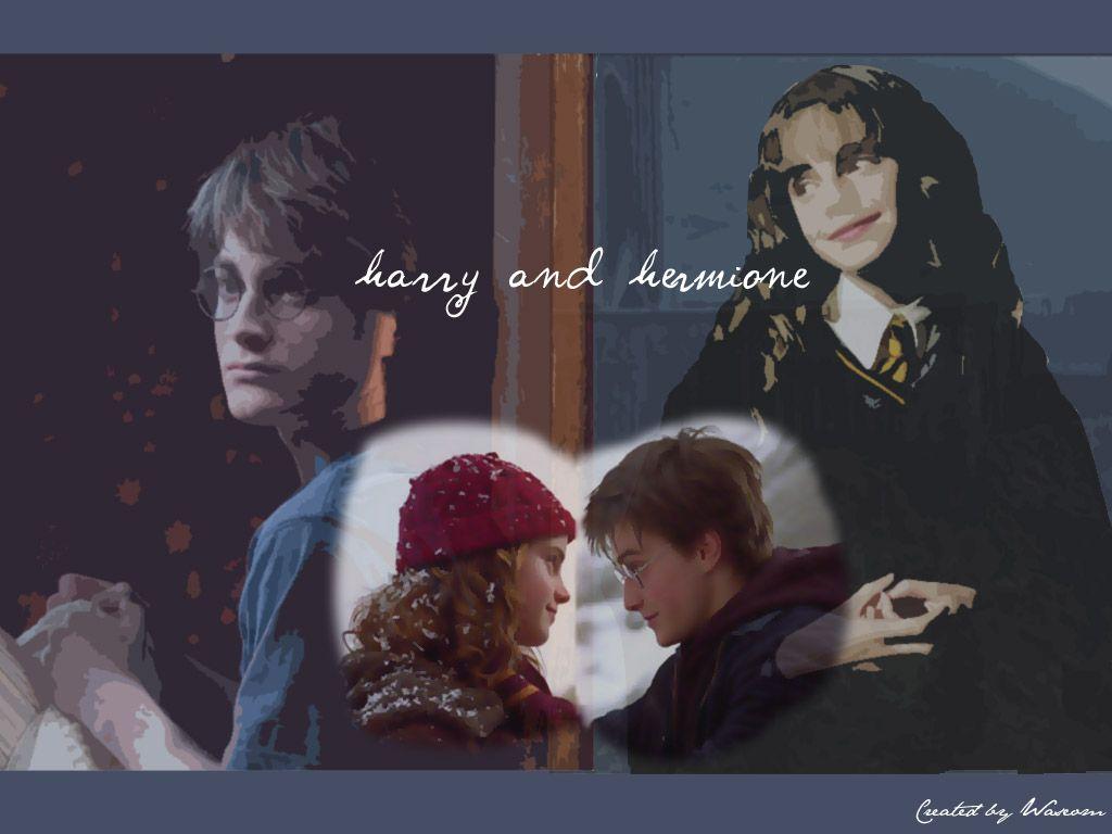 harry and hermione wallpaper