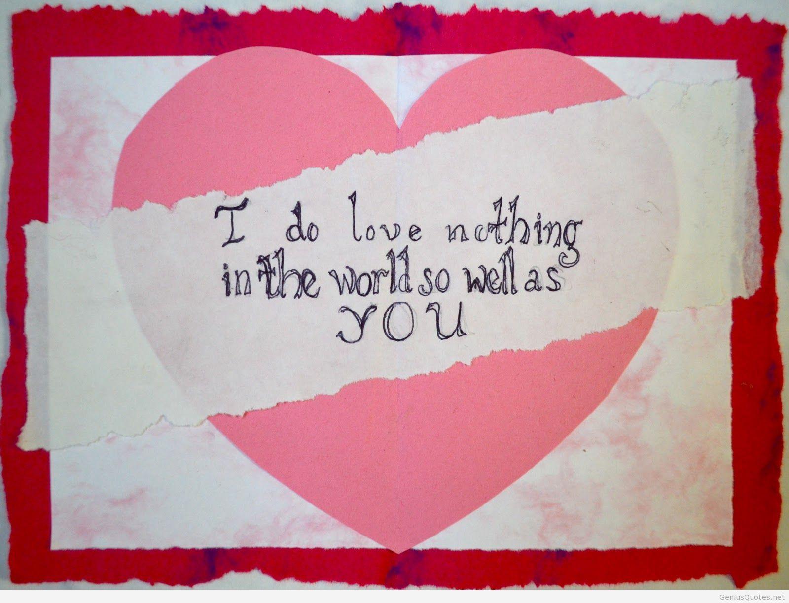 heart valentines day quotes wallpaper