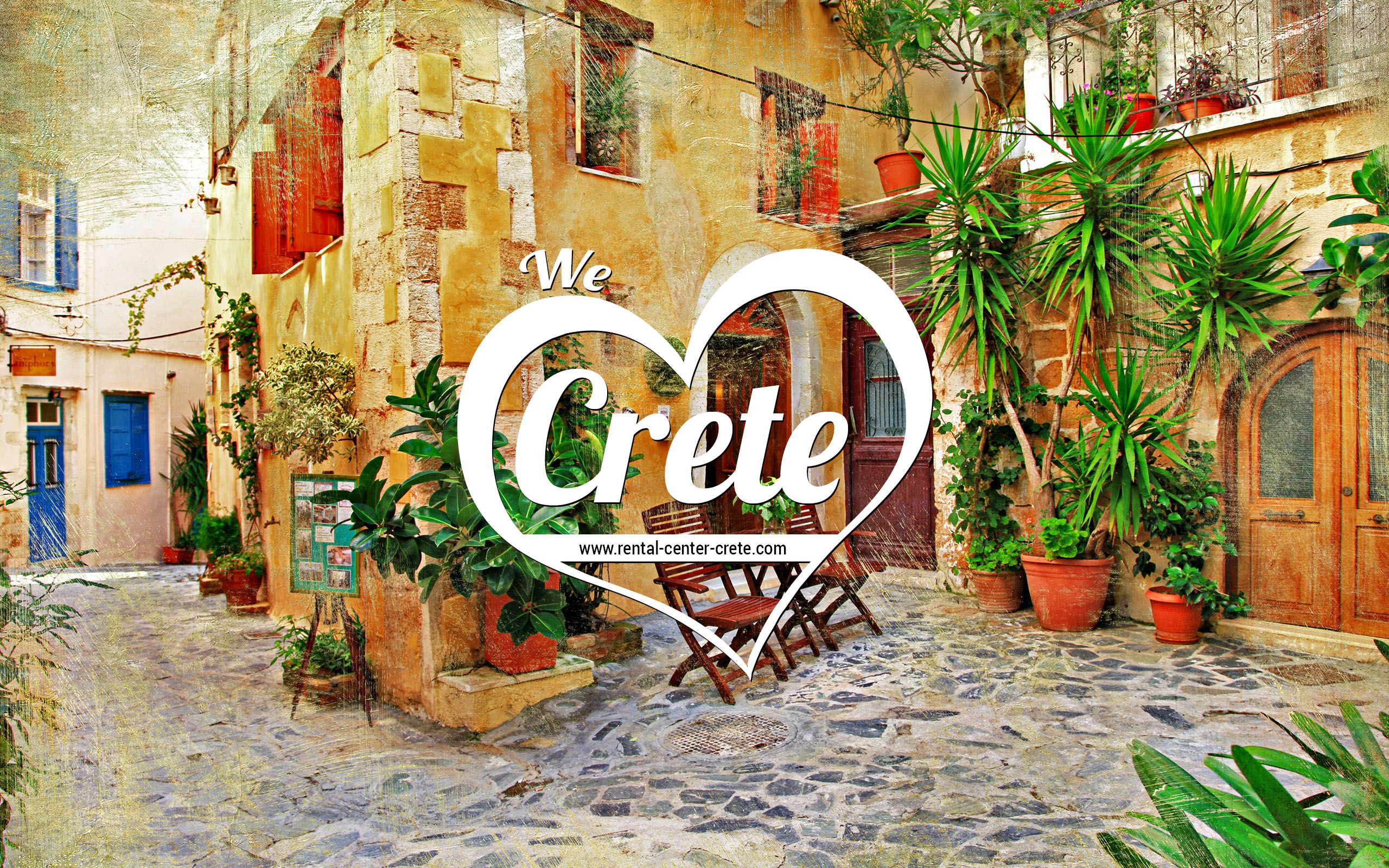 Freebie Wallpaper of Crete. Rental Center Crete