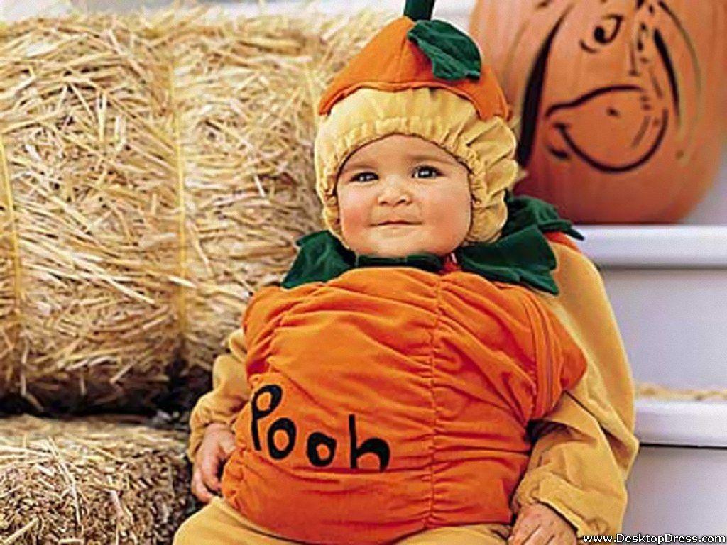 Desktop Wallpaper Babies Background Nice Boy in Halloween