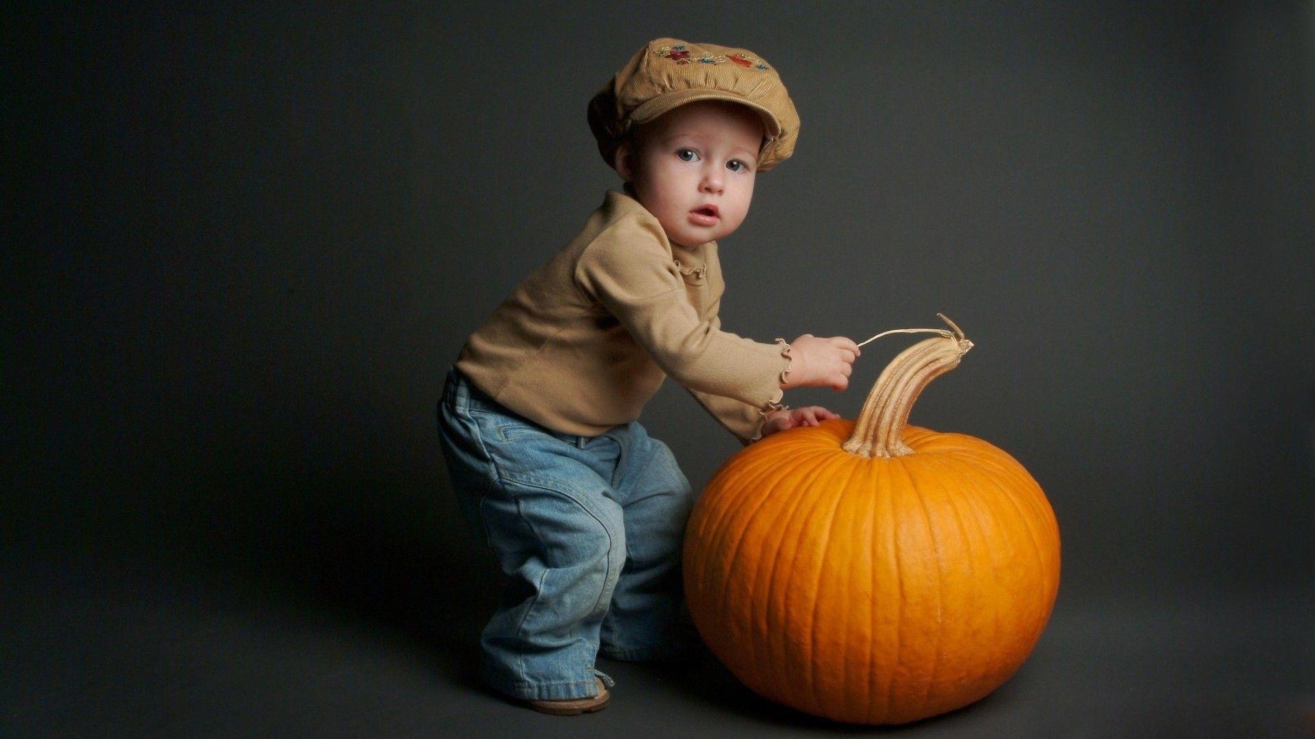 Wallpaper.wiki Image The Boy With Pumpkin PIC WPD0011353