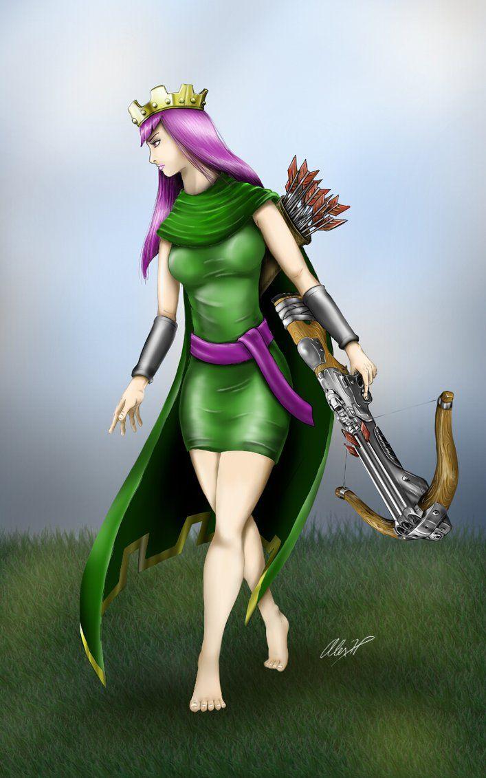 clash of clans / Queen Archer by alexhp25.