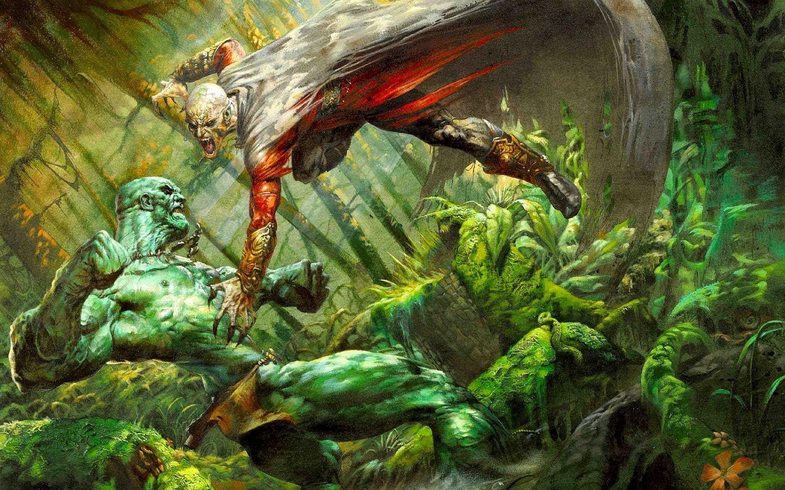 Comics Swamp Thing Wallpaper. DC Heroes Phreek: Swamp Thing