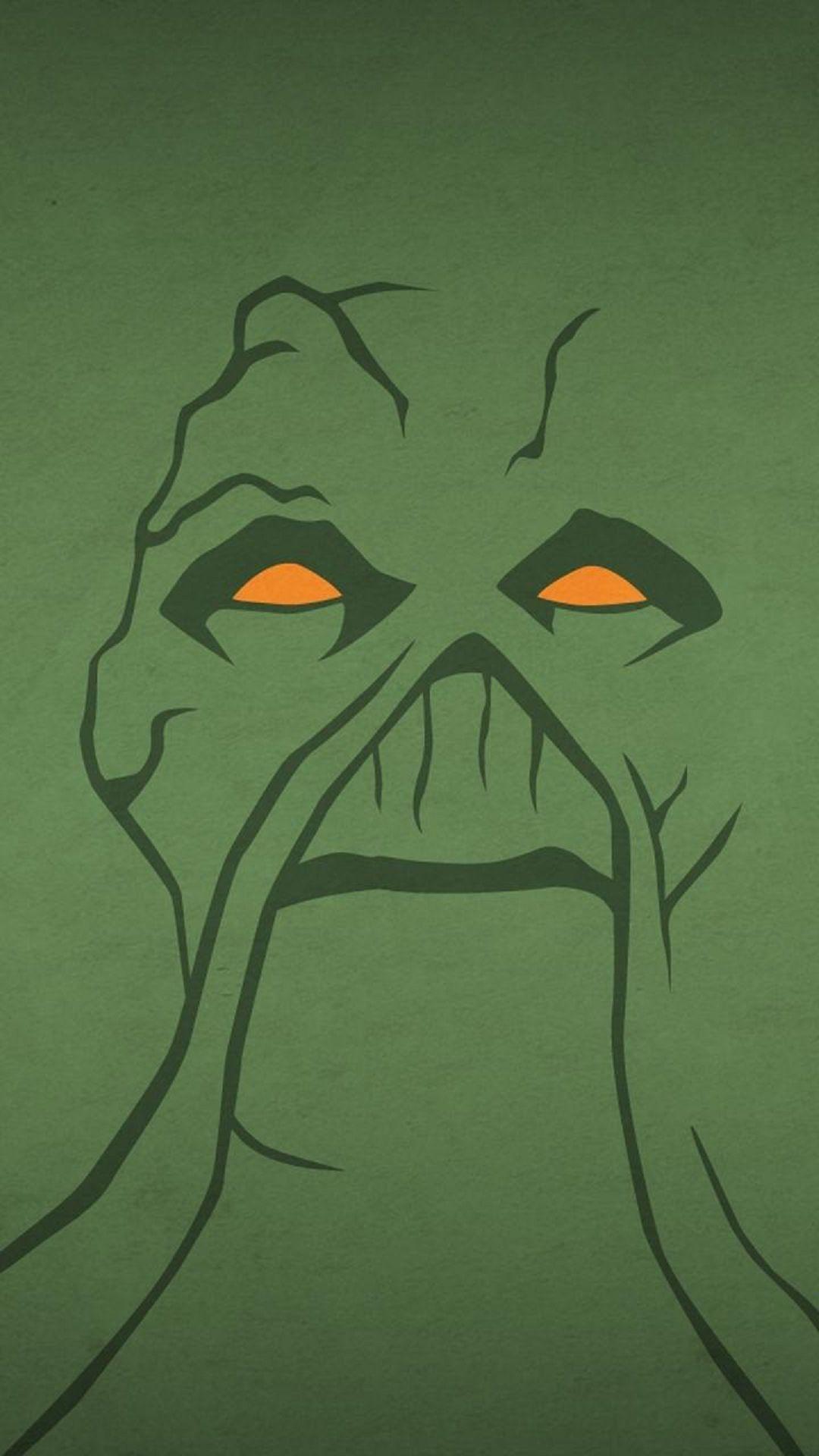 Wallpaper for android Cartoon Best Of Minimalist Superhero Swamp