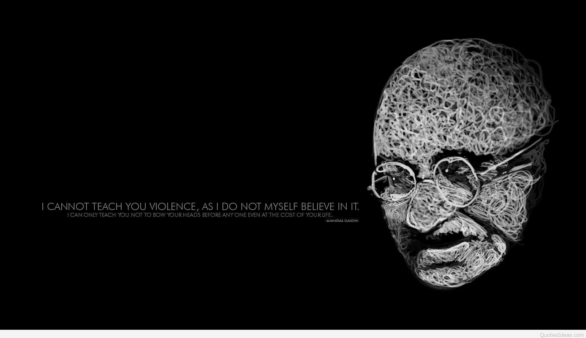 Mahatma Ghandi Best Quotes, Image and wallpaper