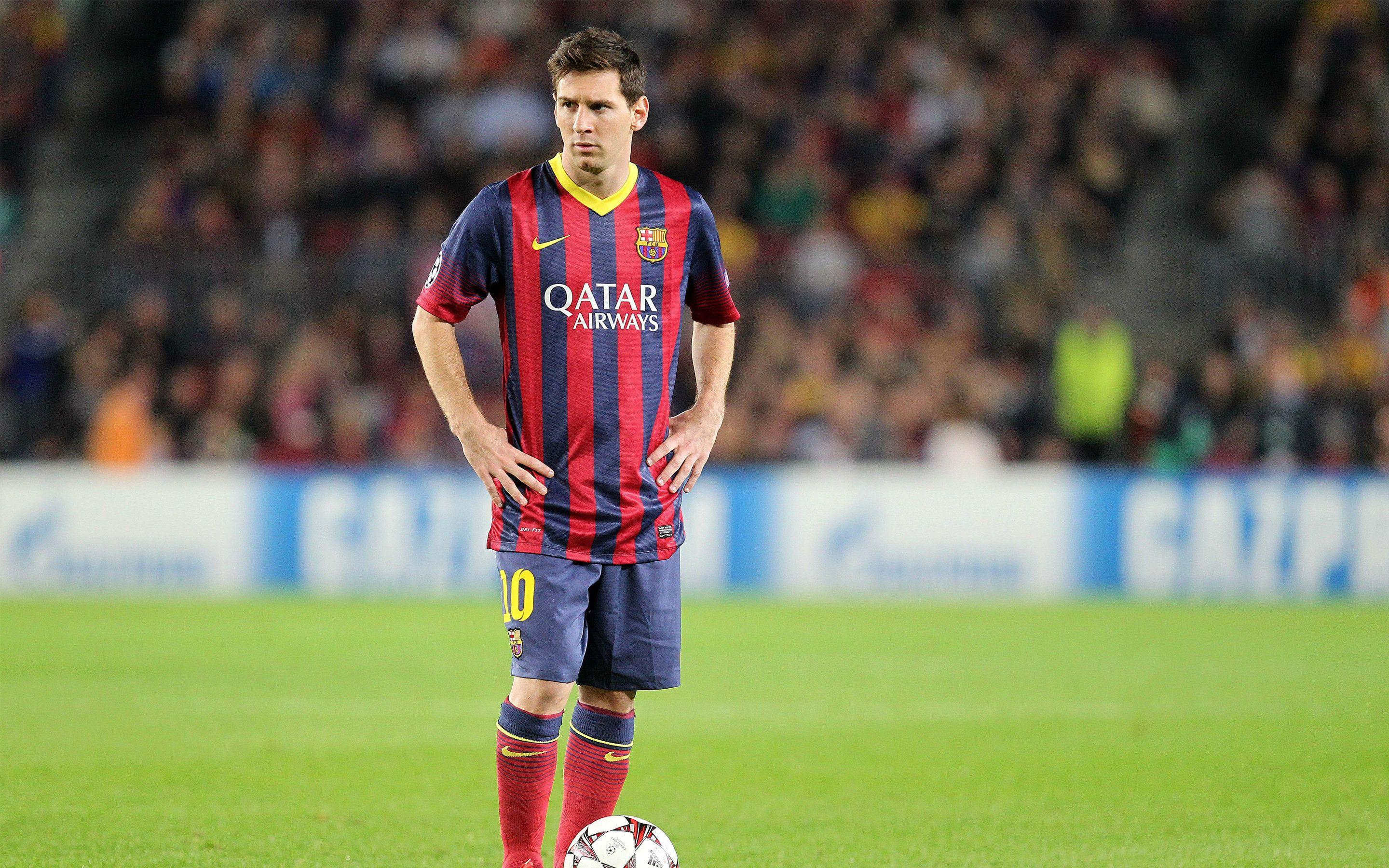 Messi free kick Barcelona wallpaper