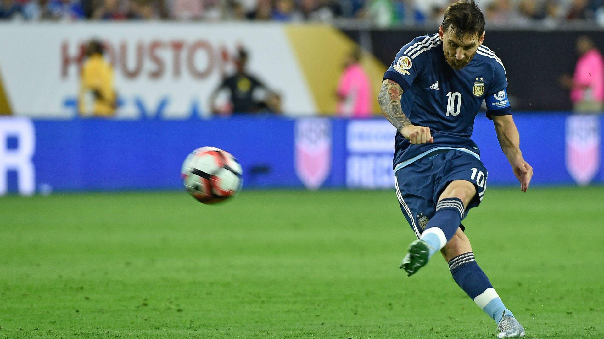 Lionel Messi Picks Corner On Free Kick To Break Argentina's All Time