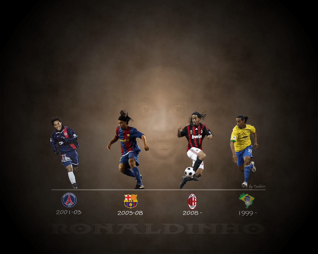 Ronaldinho Best Free Kick Takers in Football (Soccer). Football