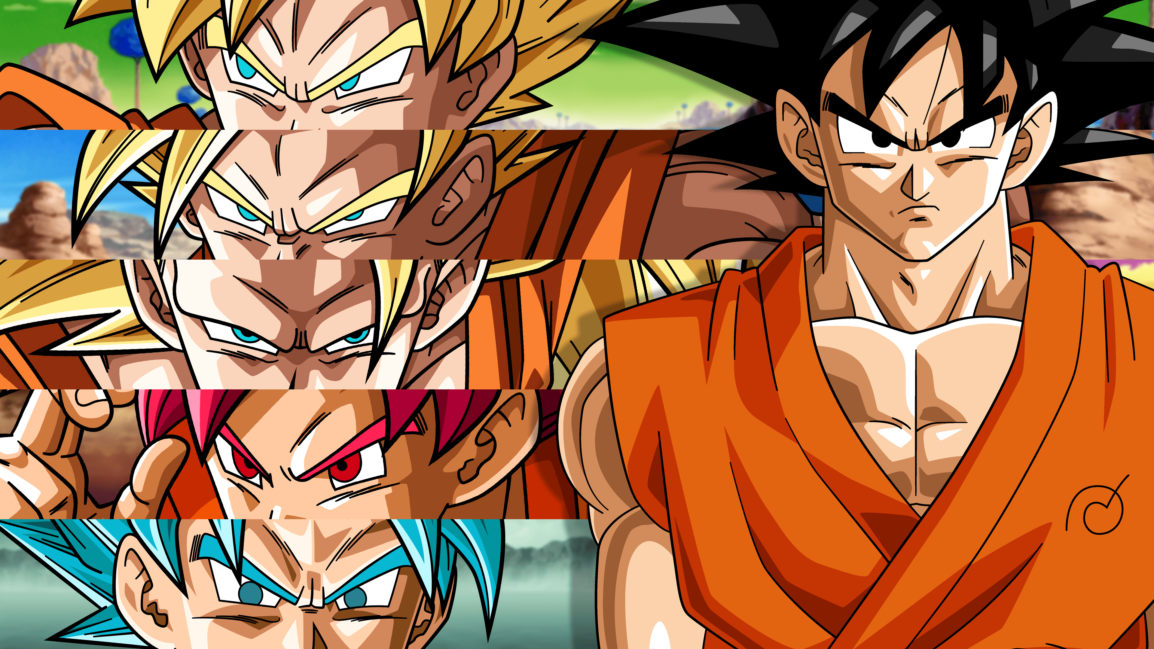 Goku All Forms Wallpapers - Wallpaper Cave