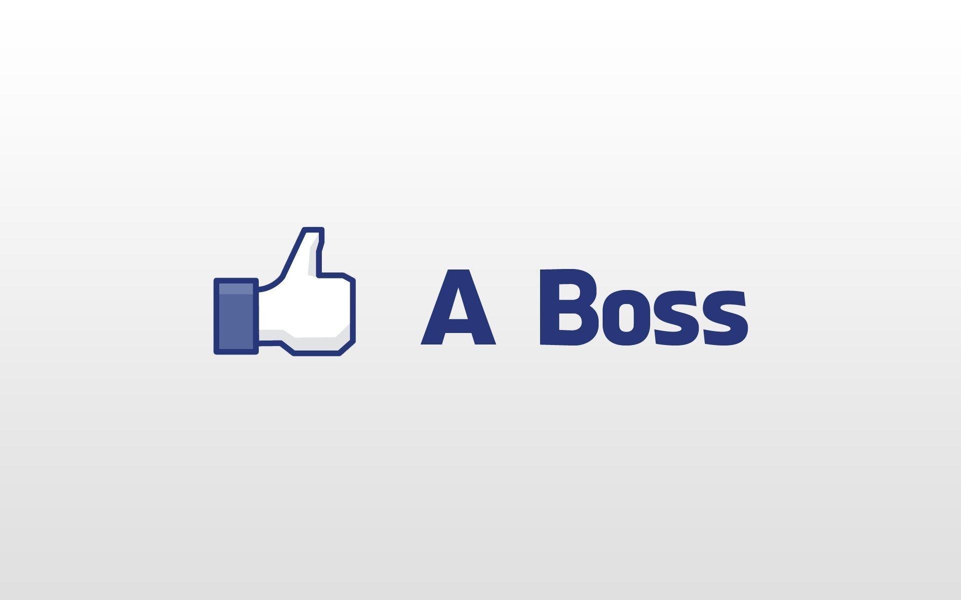 Facebook boss like a minimalistic thumbs up wallpaper. AllWallpaper